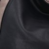 Torebka Damska Shopper Bag XL firmy Hernan HB0337 Czarna/Ziemista
