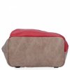 Uniwersalny Plecak Damski firmy Hernan HB0137 Czerwony/Ciemno Beżowy