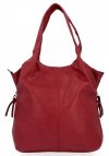 Uniwersalne Torebki Damskie Hernan Shopper Bag XL Czerwona
