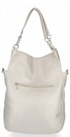 Conci Firmowa Torba Damska Shopper XL Platynowa