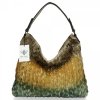 BEE BAG Modne Torebki Damskie XXL Colorata Khaki