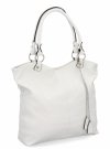 Torebka Uniwersalna Shopper Bag Hernan HB0150 Biała