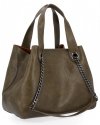 Torebka Damska Shopper Bag z Listonoszką 2w1 firmy Herisson 1852A902 Zielona