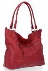 Uniwersalne Torebki Damskie Herisson Shopper Bag Czerwona