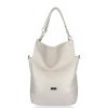 Conci Firmowa Torba Damska Shopper XL Platynowa