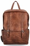 Plecak Damski Vintage w rozmiarzei XL firmy Herisson 22H2023-160 Brązowy