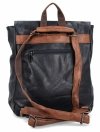 Plecak Damski w Stylu Vintage firmy Herisson 17B336 Granatowy