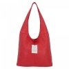 Uniwersalne Torebki Damskie Shopper Bag firmy Hernan HB0141 Bordowa