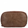 Stylowy Plecaczek Damski firmy Herisson 15-2B315 Ziemisty