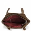 Torebka Damska Shopper Bag firmy Herisson 17B375 Ciemno Ziemista