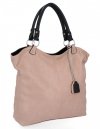 Torebka Uniwersalna Shopper Bag Hernan Pudrowy Róż HB0150