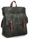 Plecak Damski w Stylu Vintage firmy Herisson 17B336 Zielony