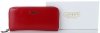 Klasyczny Skórzany Portfel Damski firmy Lorenti typu Piórnik Czerwony
