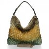 BEE BAG Modne Torebki Damskie XXL Colorata Khaki