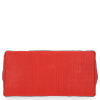 Mały Elegancki Firmowy Kuferek Skórzany firmy Vittoria Gotti Made in Italy Czerwony