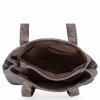 Torebka Damska Shopper Bag firmy Hernan 8006-1 Ziemista/Czekolada