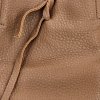 Torebka Damska Shopper Bag z Kosmetyczką firmy Herisson 15R355 Ciemno Beżowa