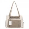 Torebka Damska Shopper Bag firmy Hernan 3892 Beżowa