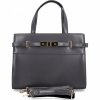 Elegancka Torebka Damska Kuferek firmy Herisson 19R509 Szara