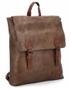Plecak Damski Vintage firmy Herisson 1502H449 Ziemisty