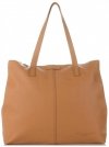 GEANȚĂ DIN PIELE shopper bag Vittoria Gotti roșcat V5705