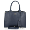 GEANȚĂ DIN PIELE cufăr Vittoria Gotti bleumarin V554050