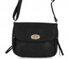 GEANȚĂ DE DAMĂ tip poștaș BEE BAG negru SE101-1
