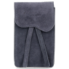 GEANȚĂ DIN PIELE universală Vittoria Gotti indigo V6256C