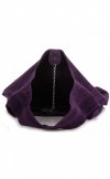 GEANȚĂ DIN PIELE shopper bag Vittoria Gotti mov V8802