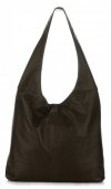 GEANȚĂ DIN PIELE shopper bag Vittoria Gotti ciocolatiu V3L