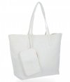 GEANȚĂ DE DAMĂ shopper bag BEE BAG alb 2052M151