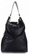 GEANȚĂ DIN PIELE shopper bag Vera Pelle bleumarin 3292