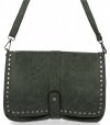 GEANȚĂ DE DAMĂ tip poștaș BEE BAG verde 2152M119
