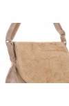 GEANȚĂ DE DAMĂ tip poștaș David Jones bej CM3361