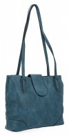 GEANȚĂ DE DAMĂ shopper bag Hernan albastru marin HB0225