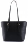 GEANȚĂ DIN PIELE clasică Genuine Leather negru 3303