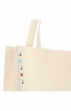 GEANȚĂ DIN PIELE shopper bag Genuine Leather bej 5013