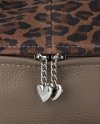 GEANȚĂ DIN PIELE universală Genuine Leather maro pământiu 5692