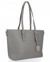 GEANȚĂ DE DAMĂ clasică BEE BAG gri 1502CA78