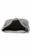 GEANȚĂ DIN PIELE shopper bag Genuine Leather albastru deschis 1330