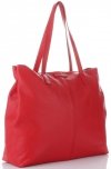 GEANȚĂ DIN PIELE shopper bag Vittoria Gotti roșu V5705