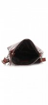 GEANȚĂ DIN PIELE tip poștaș Genuine Leather grafit 14