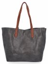 GENȚĂ DE DAMĂ shopper bag Herisson gri H8805