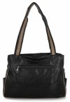 GENȚĂ DE DAMĂ shopper bag Hernan negru 3892-1