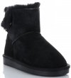 cizme de zăpadă damă Crystal Shoes negru 7333