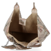 GEANȚĂ DIN PIELE shopper bag Vittoria Gotti bej VG91