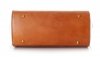 GEANȚĂ DIN PIELE cufăr Genuine Leather roșcat 2222