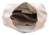 GEANȚĂ DIN PIELE shopper bag Vittoria Gotti bej V3L