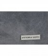 GEANȚĂ DIN PIELE shopper bag Vittoria Gotti gri V501