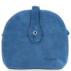 GEANȚĂ DIN PIELE tip poștaș Vittoria Gotti denim V530073CAM